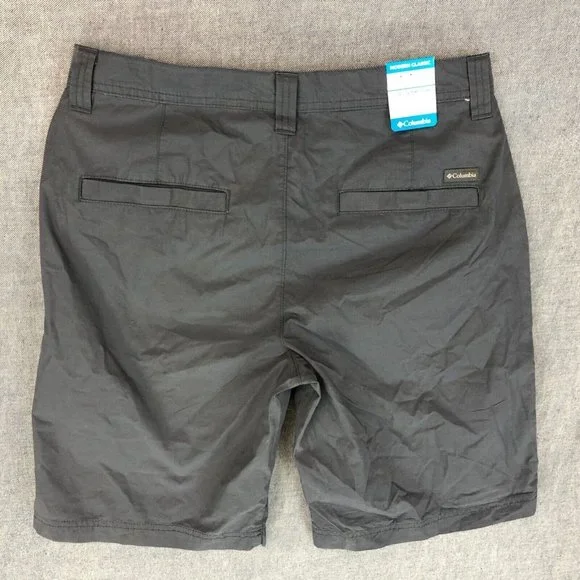 Columbia Shorts 30 Modern Classic Chino Lightweight Outdoor Gray Men's - Picture 2 of 11